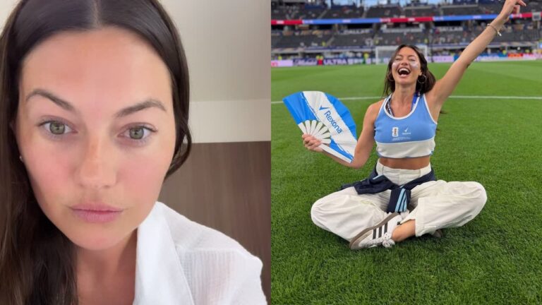 Sofía Jujuy respondió a la polémica por declararse “hincha de Argentina”