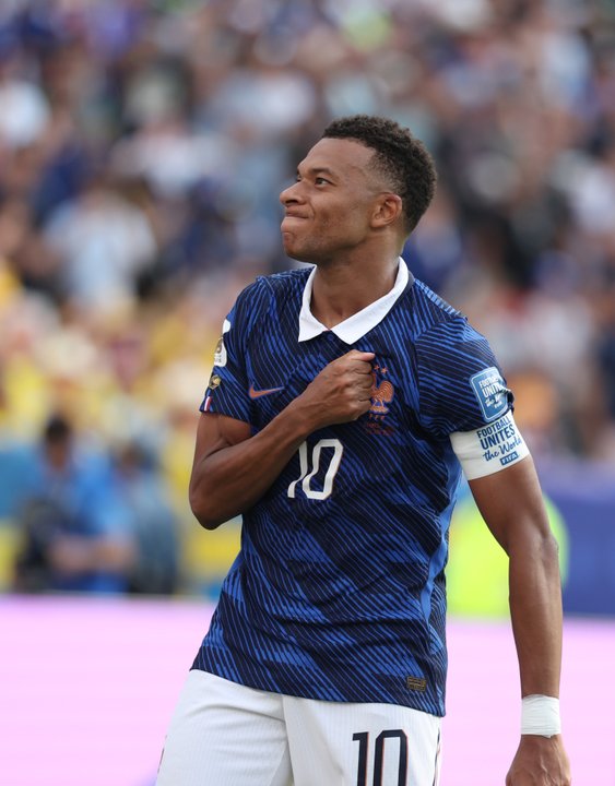 El penal que le dio a Francia la ventaja ante Paraguay