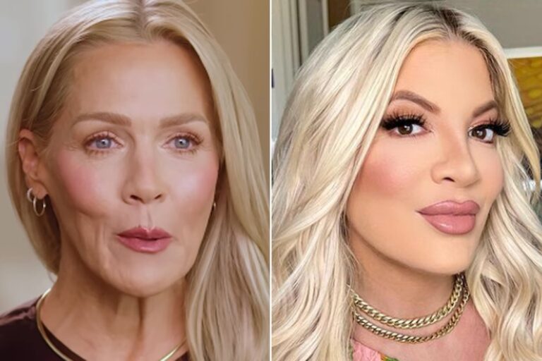 Jennie Garth Habla Sobre la Sorpresiva Salida de Tori Spelling del Podcast 90210MG