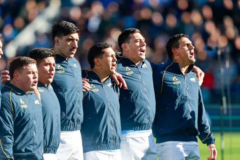 Los Pumas brindan una sólida actuación en medio del recambio ante Sudáfrica