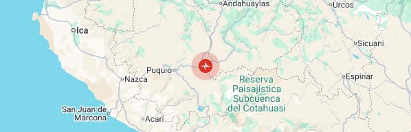 Fuerte Sismo Sacude el Centro de Perú: Reportes de Magnitud y Epicentro