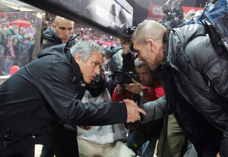 Simeone y Mourinho: El esperado reencuentro en el derbi madrileño