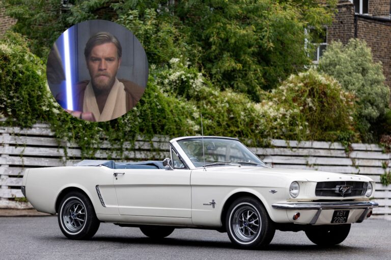 Ewan McGregor: El actor que olvidó su Mustang y ahora lo pone a la venta