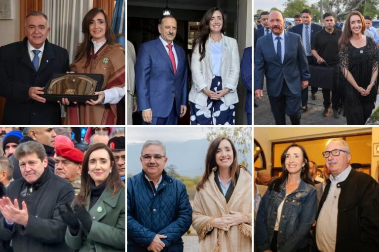 Victoria Villarruel Fortalece Vínculos con Gobernadores Peronistas Durante Fiesta en Salta